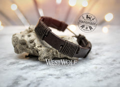【SPERONE】24SS★ [Real Leather] String Leather Bracelet Leather String Bracelet With Easy Hook Clasp » Band And