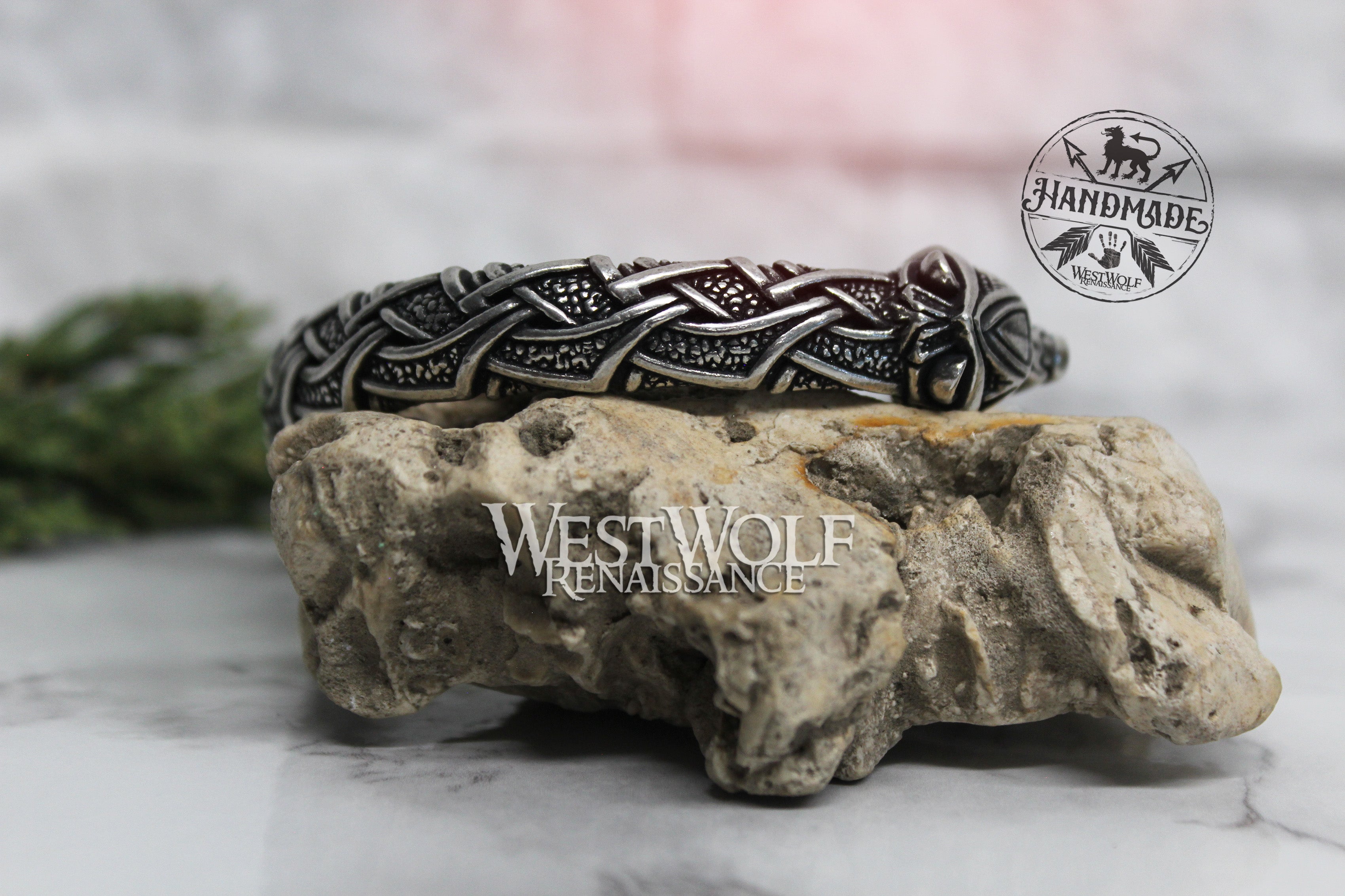 Viking Berserker Bear Head Torc Bracelet – West Wolf Renaissance