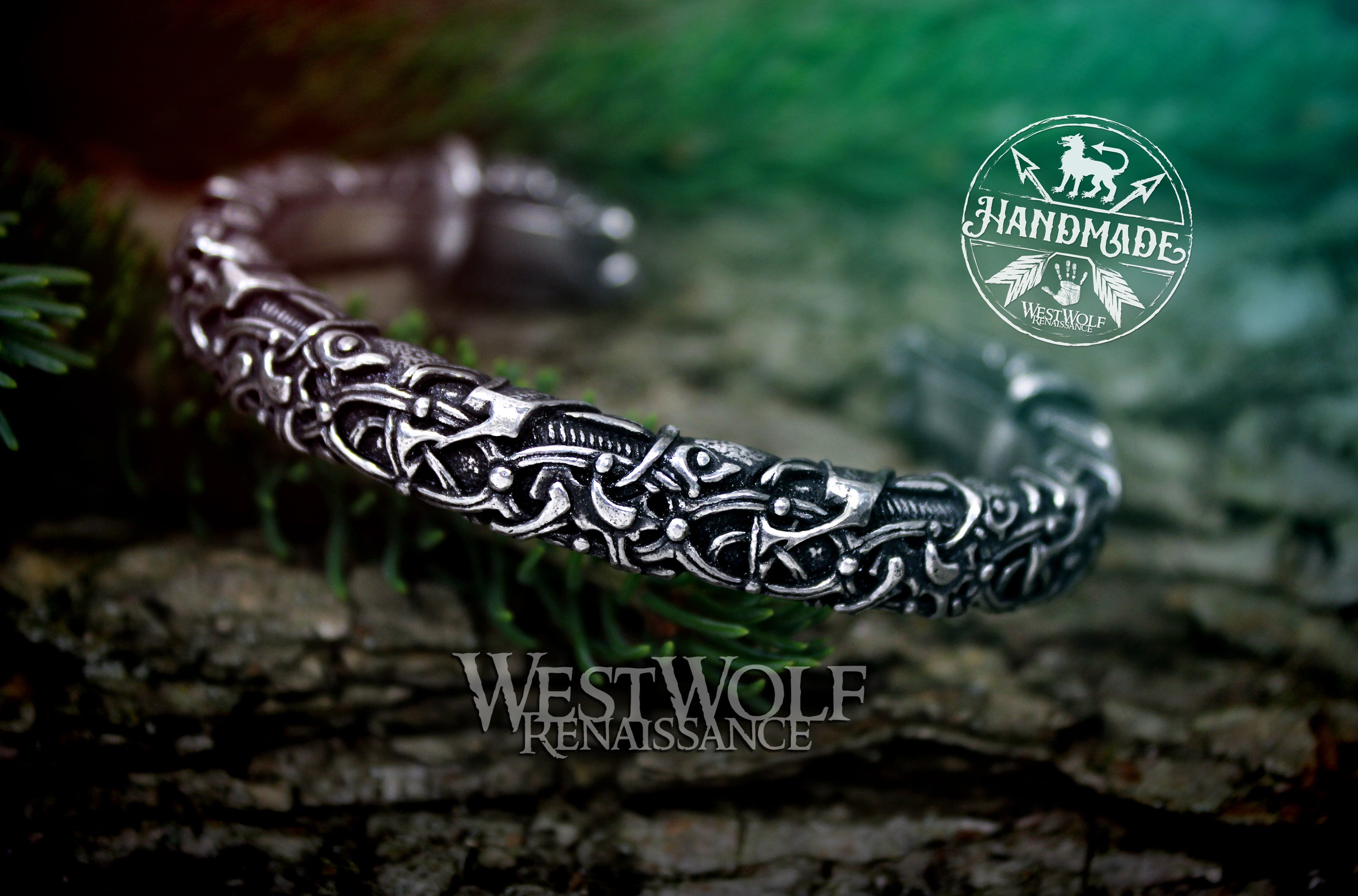 Bracelet-VikingHuginandMunin-