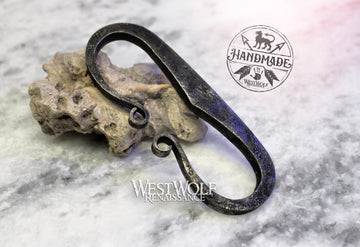 Large Hand-Forged Viking Fire-Steel or Fire Striker - Blacksmith-Made