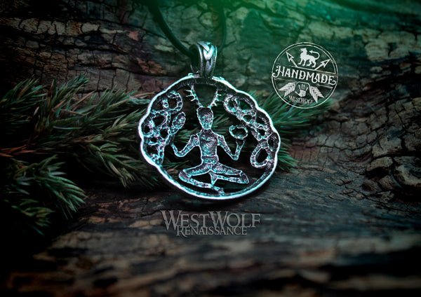 Celtic Cernunnos the Forest God Pendant / Amulet – West Wolf Renaissance