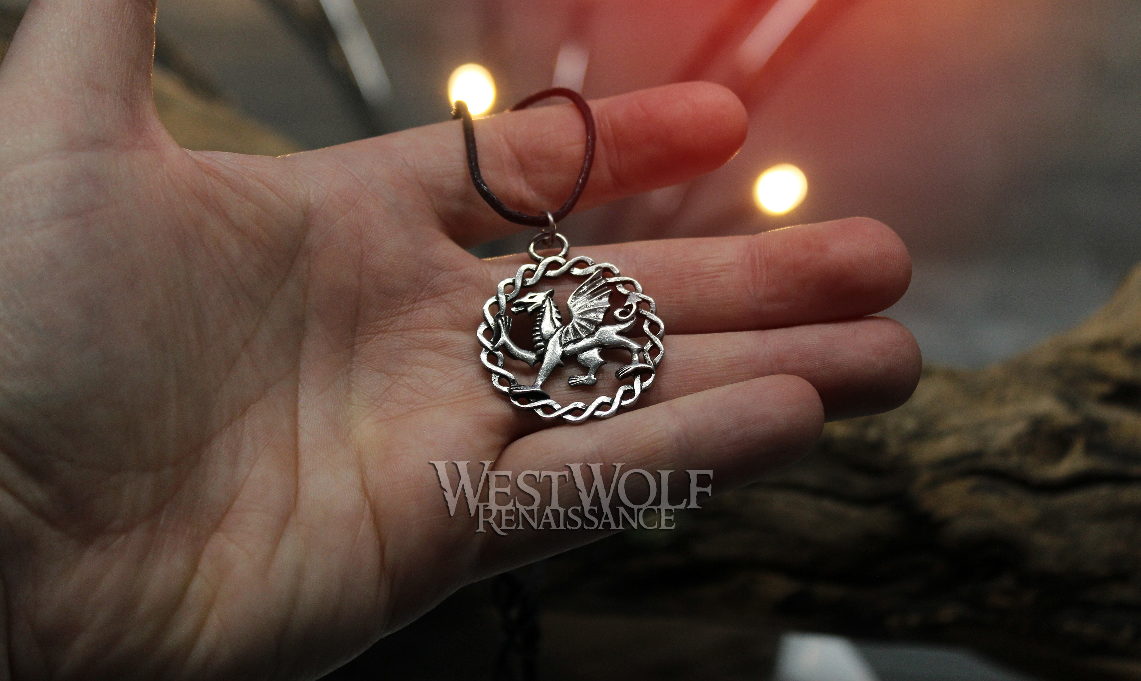 アクセサリー Worlds End Pagan Pendant (Gold) Phoenix Gold Pendant With Stone GTP2838