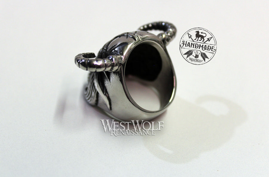 Skyrim Inspired Norse/Nord Warrior Ring - US Sizes 8-12