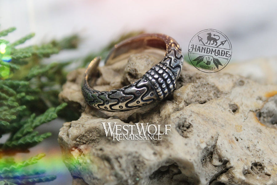 Viking Draupnir Ring of Norse Mythology - Odin's Ring - Made of 925 Sterling Silver