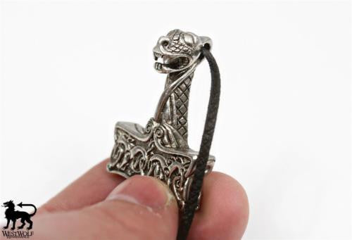 Silver Viking Protection Hammer Pendant