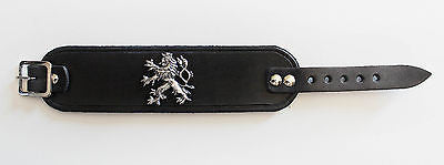 Leather Medieval Lion Cuff/Bracelet