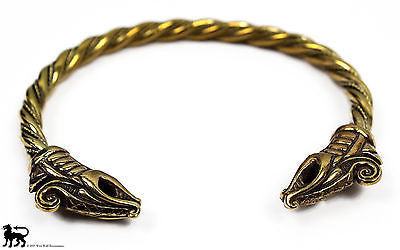 Viking Dragon Bracelet - Gold Version