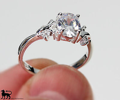 Silver Royal Princess Ring - US Size 7