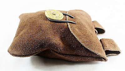 Renaissance Leather Coin Pouch, Available in a variety of Colors  including; Black, Brown, Red, and Green