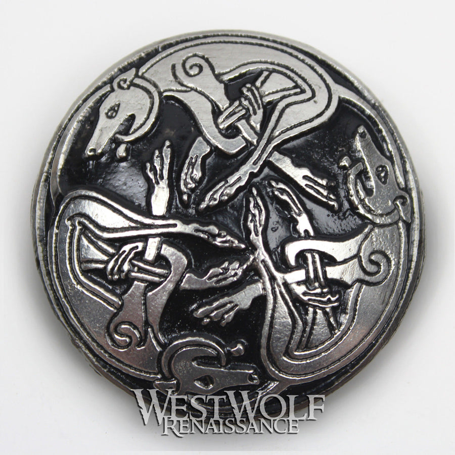 Celtic Sea Otter Brooch or Cloak Pin – West Wolf Renaissance