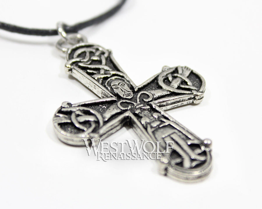 Viking Novgorod Cross Pendant - Russian Crucifix