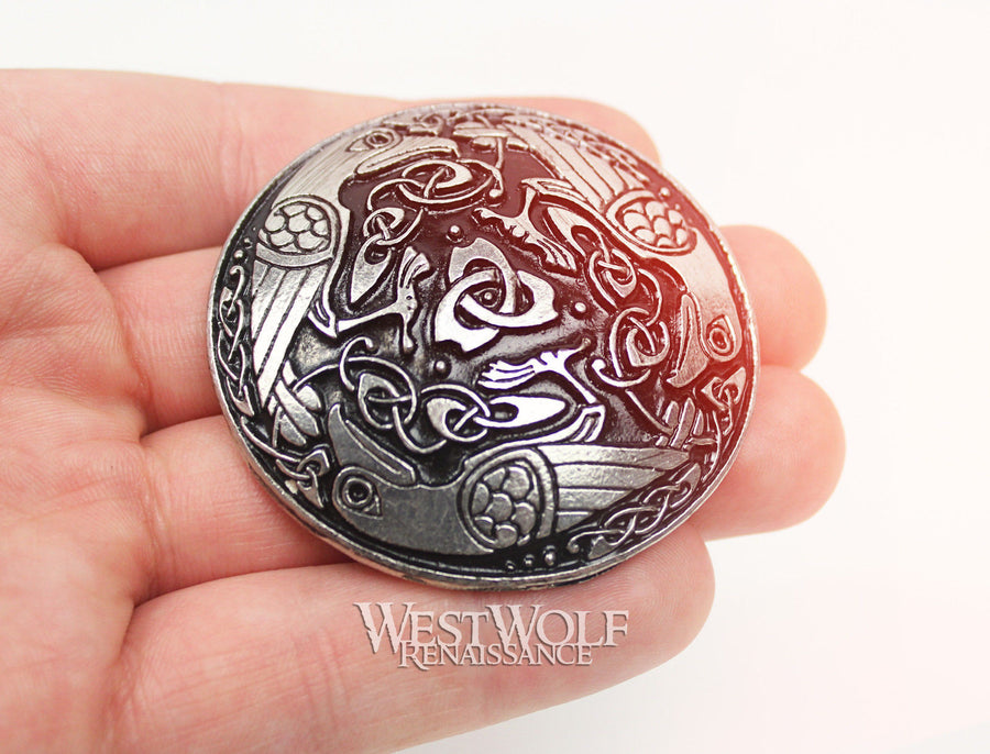 Celtic Mermaid Brooch or Cloak Pin – West Wolf Renaissance
