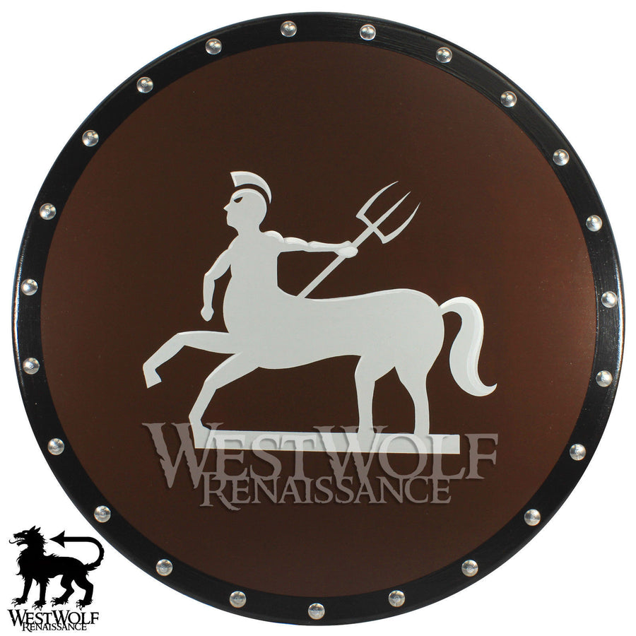 Round Wooden Athenian Centaur Shield