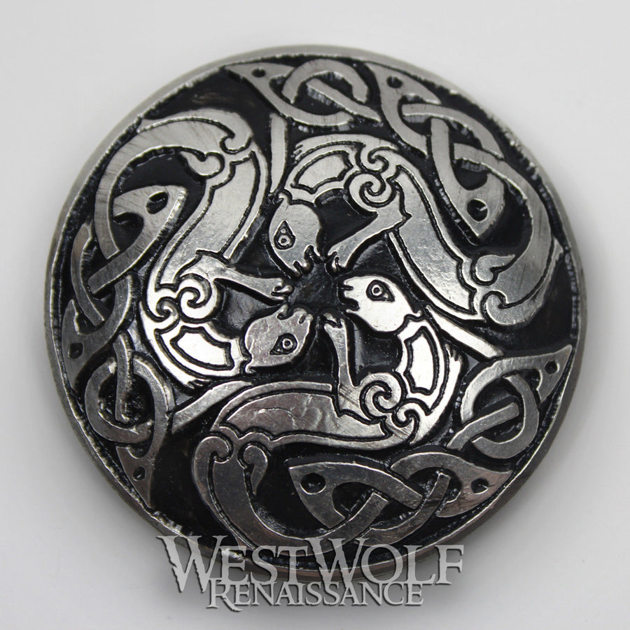 Celtic Sea Otter Brooch or Cloak Pin – West Wolf Renaissance