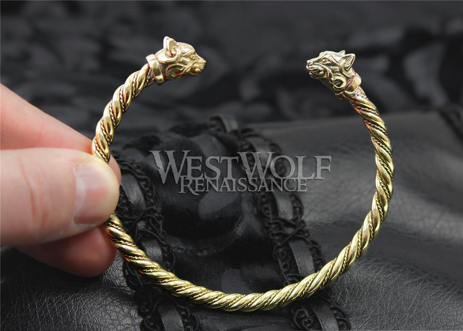 Viking or Celtic Cat Bracelet