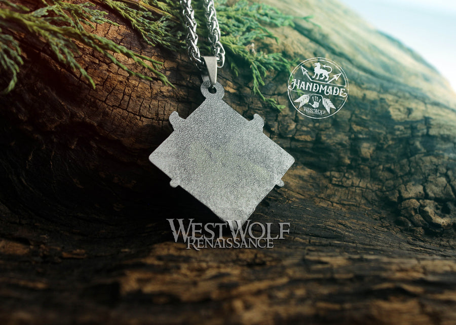 Witcher Wolf Symbol Pendant