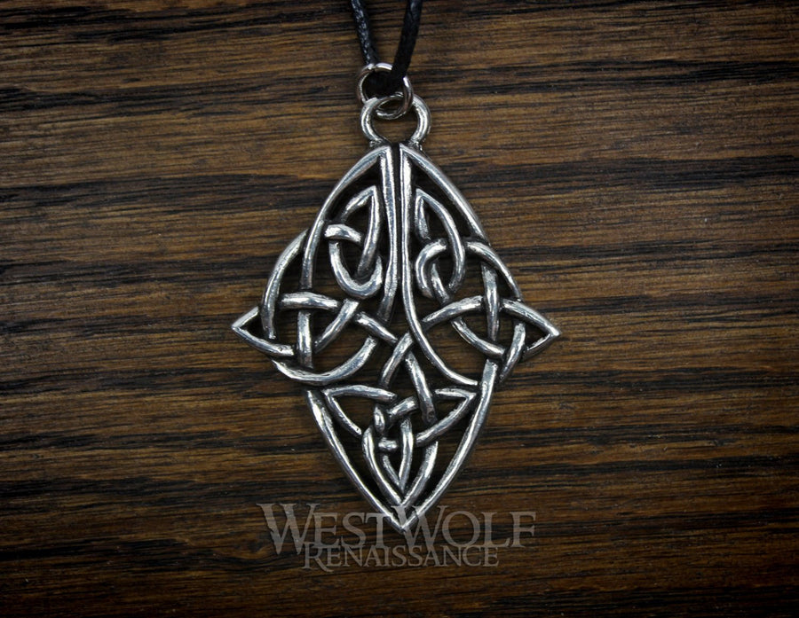 Celtic Knotted Diamond Pendant