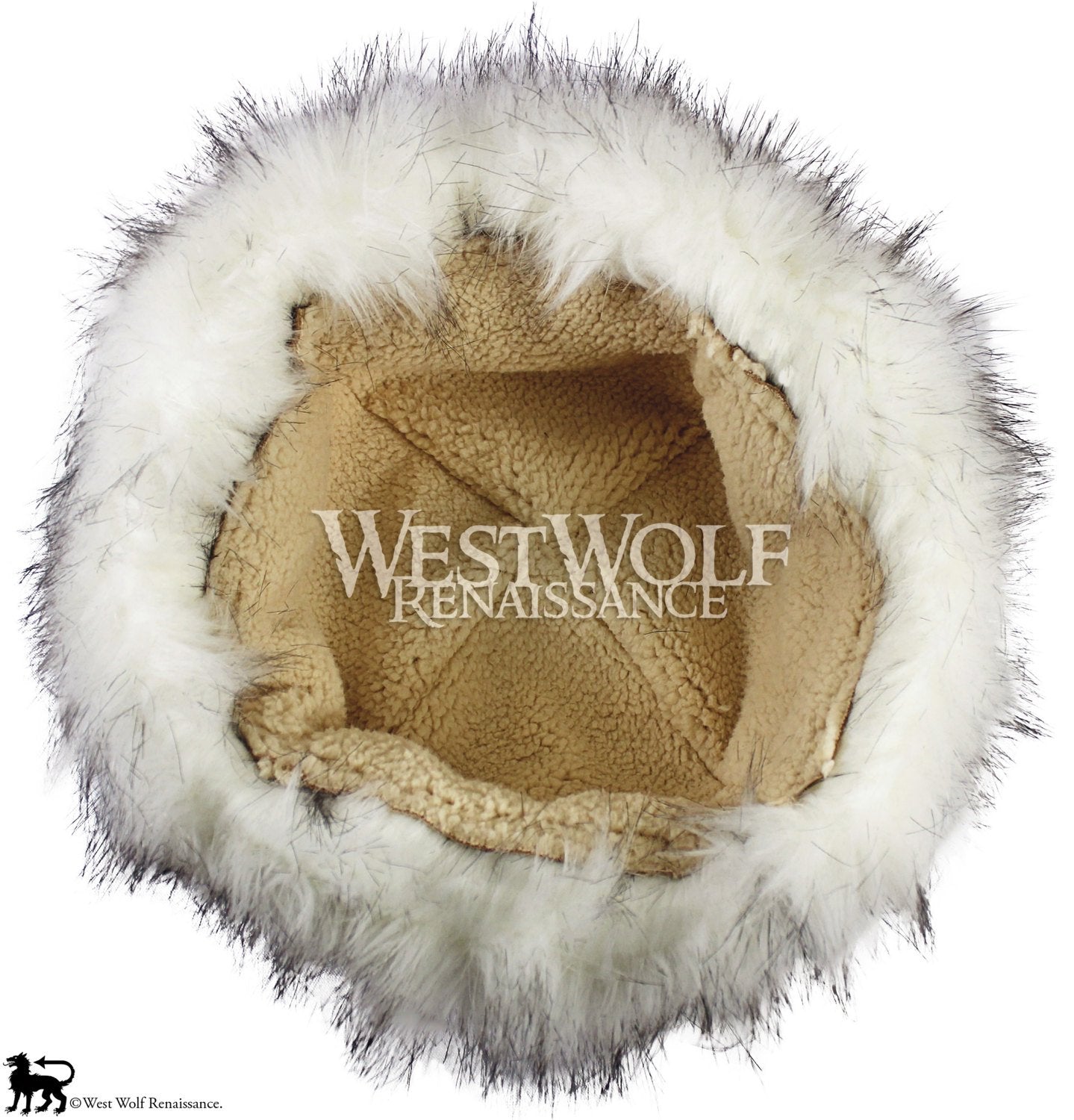 FENDI ROMA Down Trapper Hat Size M Frost Fox Fur Trim  $3026.00 EMBRYO Fox Faux Fur Trapper Hat main image 2