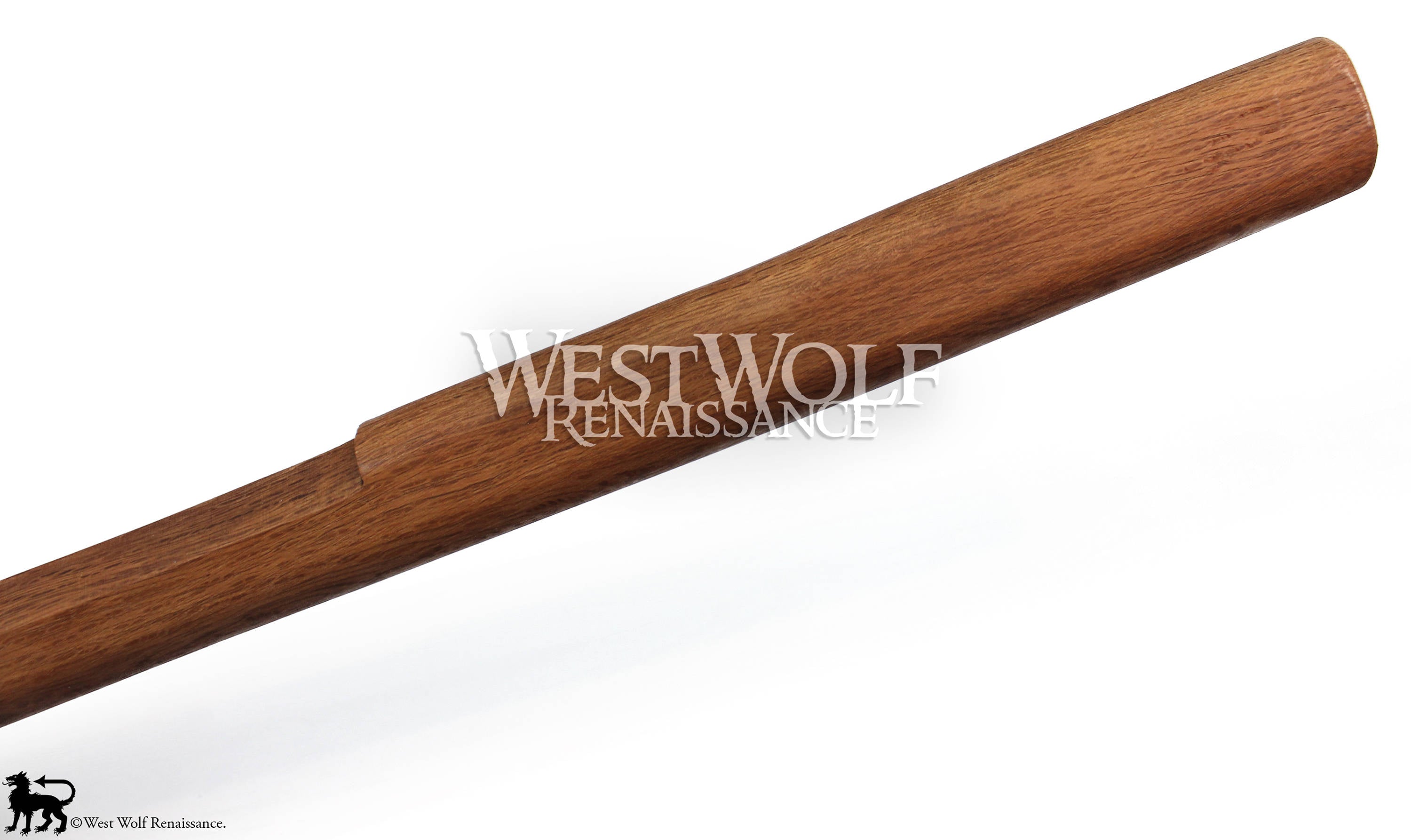 Japanese Solid Oak Practice Sword - Wooden Training Katana/Samurai