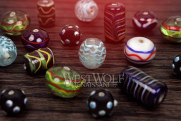 Glass Viking Beads for Jewelry