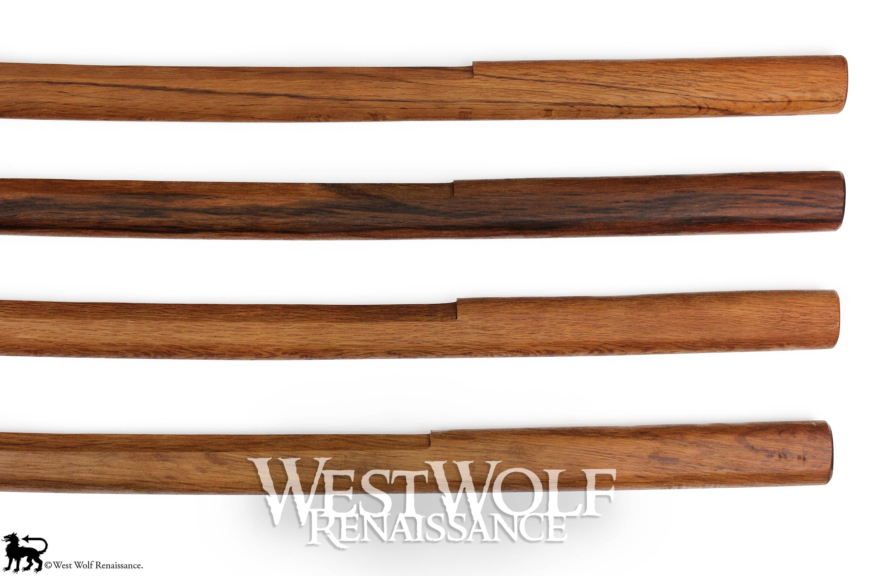 Japanese Solid Oak Practice Sword - Wooden Training Katana/Samurai