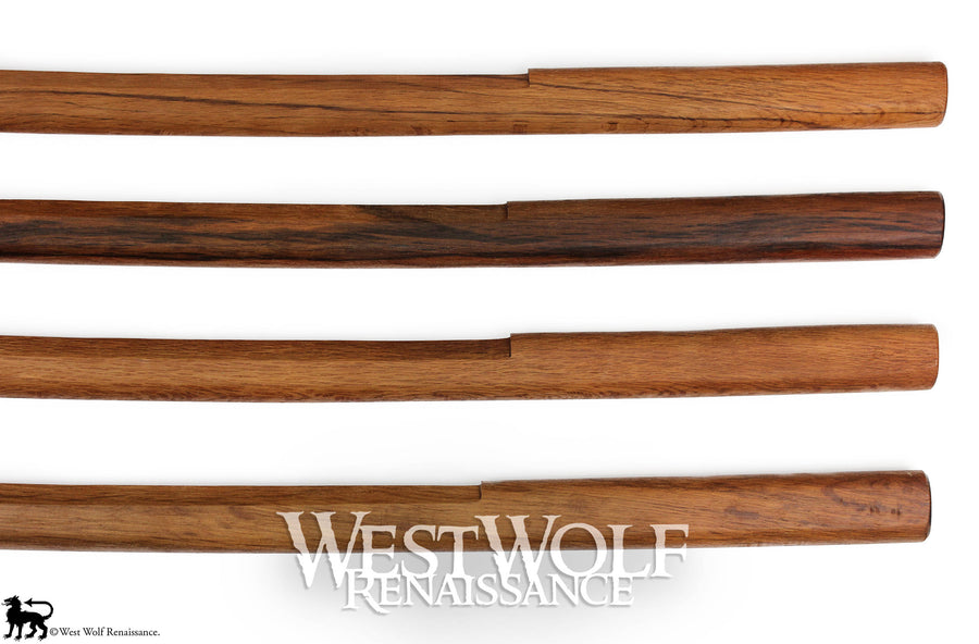 Japanese Solid Oak Practice Sword - Wooden Training Katana/Samurai/Bokken