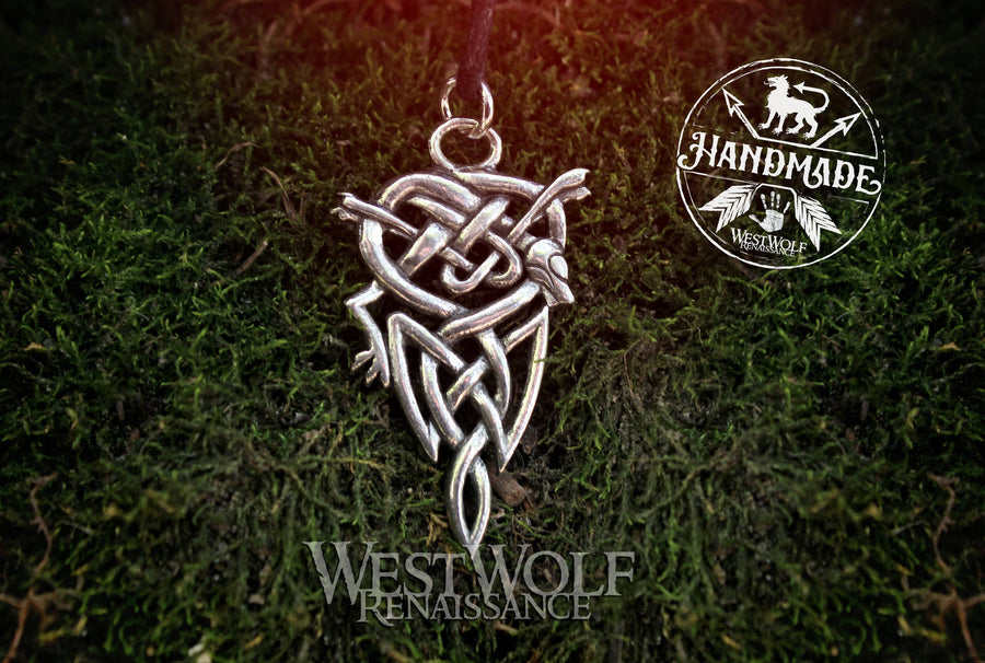 Viking / Celtic Dog Knot Pendant