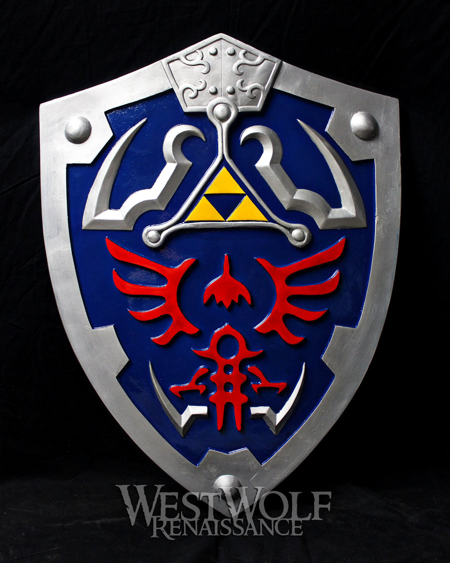 Legend of Zelda - Link's Hylian Knight Tri-Force Shield - Full Size/Scale