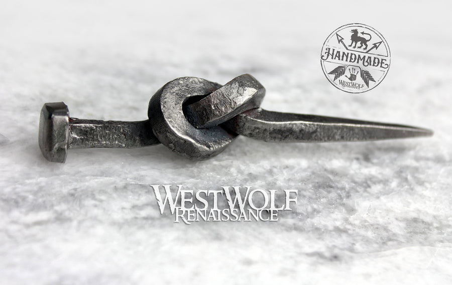 Hand-Forged Knotted Nail - Wedding Gift - Tying the Knot