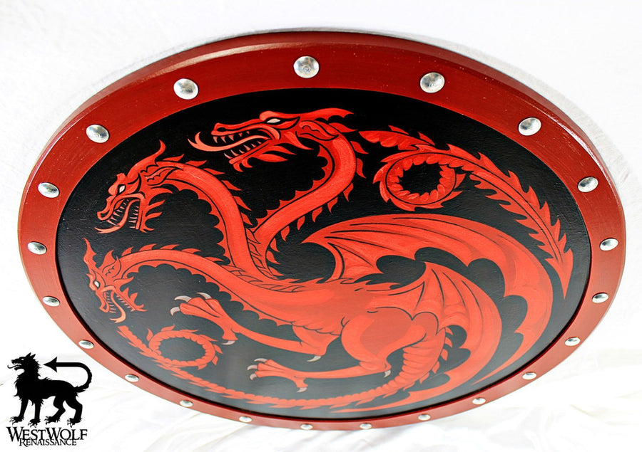 Dragon Shield of House Targaryen - Game of Thrones